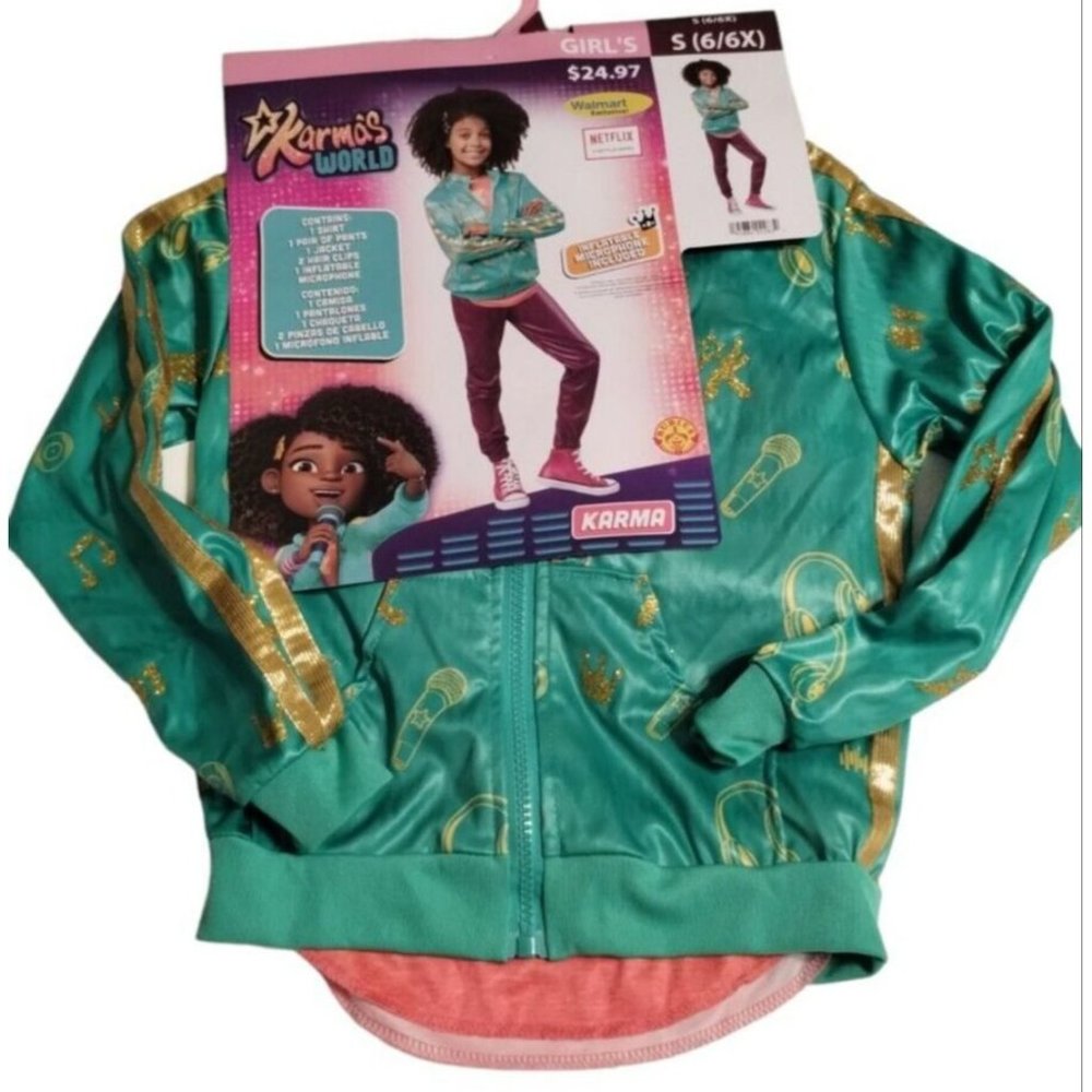 Rubies Karmas World Karma Girls Small Halloween Costume 6 to 6X New